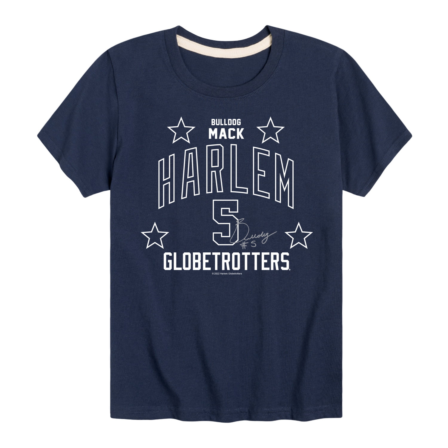 Harlem Globetrotters - Bulldog Mack - Toddler And Youth Short Sleeve ...