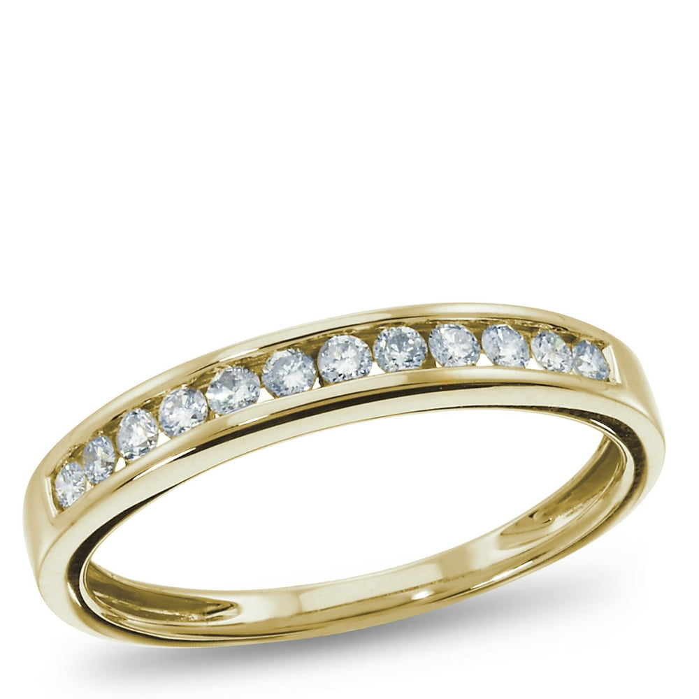 Samuels Jewelers Factory Direct - 14K Yellow Gold, Diamond Anniversary
