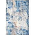 thumbnail image 2 of Arogan Modern Abstract Washable Rug for Living Room, Bedroom, Dining Room, Children's Playroom, Blue, 8' x 10', 2 of 9