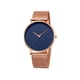 thumbnail image 1 of Reloj de cuarzo para hombre, relojes de moda para hombre, reloj sencillo de acero inoxidable para negocios., 1 of 3