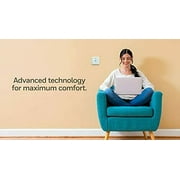 Honeywell Lyric T6 Thermostat, 3 Heat/2 Cool Heat Pump or Conventional, White