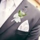 thumbnail image 2 of Delicado broche de tela con forma de flor: broche hecho a mano para solapa, ideal para bodas, fiestas, bailes, banquetes, vestidos, ceremonias, accesorios de ropa., 2 of 8