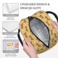 thumbnail image 5 of Haiem Dachshund Dog Puppy Printed Lunch Bag Women, Lunch Box Lunch Bag for Women, Small Leakproof Cute Lunch Tote Large Capacity Reusable Insulated Cooler Lunch Container, 5 of 6