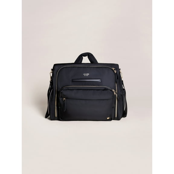 JuJuBe Signature Satchel Washable Diaper Bag - Black