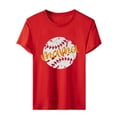 thumbnail image 5 of Blusa suelta estampada con cuello redondo y manga corta para mujer OAVQHLG3B Store  lin121212, 5 of 5