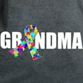 thumbnail image 3 of CafePress - Autism Grandma Women's Classic T Shirt - Women's Traditional Fit Dark T-Shirt, 3 of 4