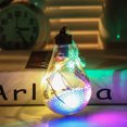 thumbnail image 2 of Christmas Tree Bulbs Ornaments with Lights - Clear Small Hanging Ornaments for Xmas Tree Holiday Wedding Party Hanging Decorations, 2 of 4