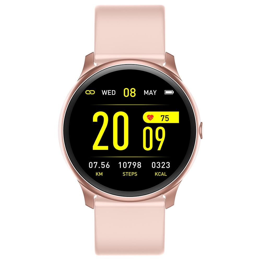 Smart Watch Waterproof Sports Smart Watch Heart Rate Blood Pressure Monitor  Message and Call Notifications for iOS And Android For Women And Men -  Walmart.com