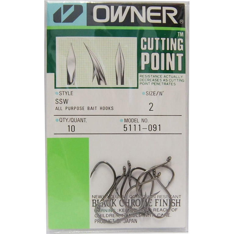 Owner 5111-151 SSW Cutting Point 5/0 Bass Fishing Hook