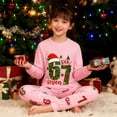 thumbnail image 5 of 67 Meme Christmas Pajama Set of 2 Long Sleeve Casual Pyjama Homewear Son and Daughter, 5 of 8