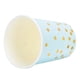 thumbnail image 1 of Paper Cup Minimalist Golden Dots Disposable Cups for Holiday Birthday Engagement PartyBlue, 1 of 3