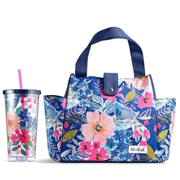 Westport Bag with Matching Tumbler - Tabitha Floral