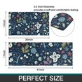 thumbnail image 7 of Pioneer Flower Floral Print Pattern Kitchen Rugs Sets Of 2,Anti Fatigue Kitchen Mat Rugs Non Slip Washable,Decorative Kitchen Floor Mats for Kitchen,Sink,Laundry,17"x30"+17"x47", 7 of 7