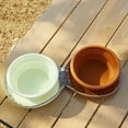 thumbnail image 5 of Foldable Travel Pet Bowls 2 In 1 Silicone Food Water Feeder With Zipper Ideal For Outdoor Hiking Camping Trips Portable Dog Cat Bowl, 5 of 5