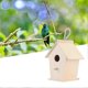 thumbnail image 4 of Wooden Warm Breeding Box for Birds, Outdoor Hanging Cage, Pet Supplies for Parakeets, 4 of 5