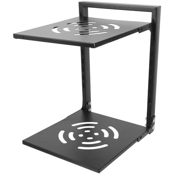 FRCOLOR Two-layer Pan Rack Kitchen Pot Storage Rack Countertop Pan Organizer Kitchen Supply