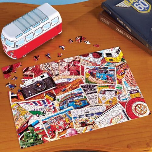Volkswagen Bus and Road Trip Jigsaw Puzzle 550 Pieces 