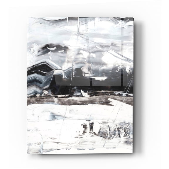 Epic Art 'Winter Lightning I' by Ethan Harper Acrylic Glass Wall Art, 24"x36"