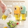 thumbnail image 2 of Kripyery 6/8 oz Olive Oil Sprayer Food-grade Leak-proof Kitchen Glass Oil Spray Bottle Reusable Oil Dispenser for Healthy Cooking, 2 of 8