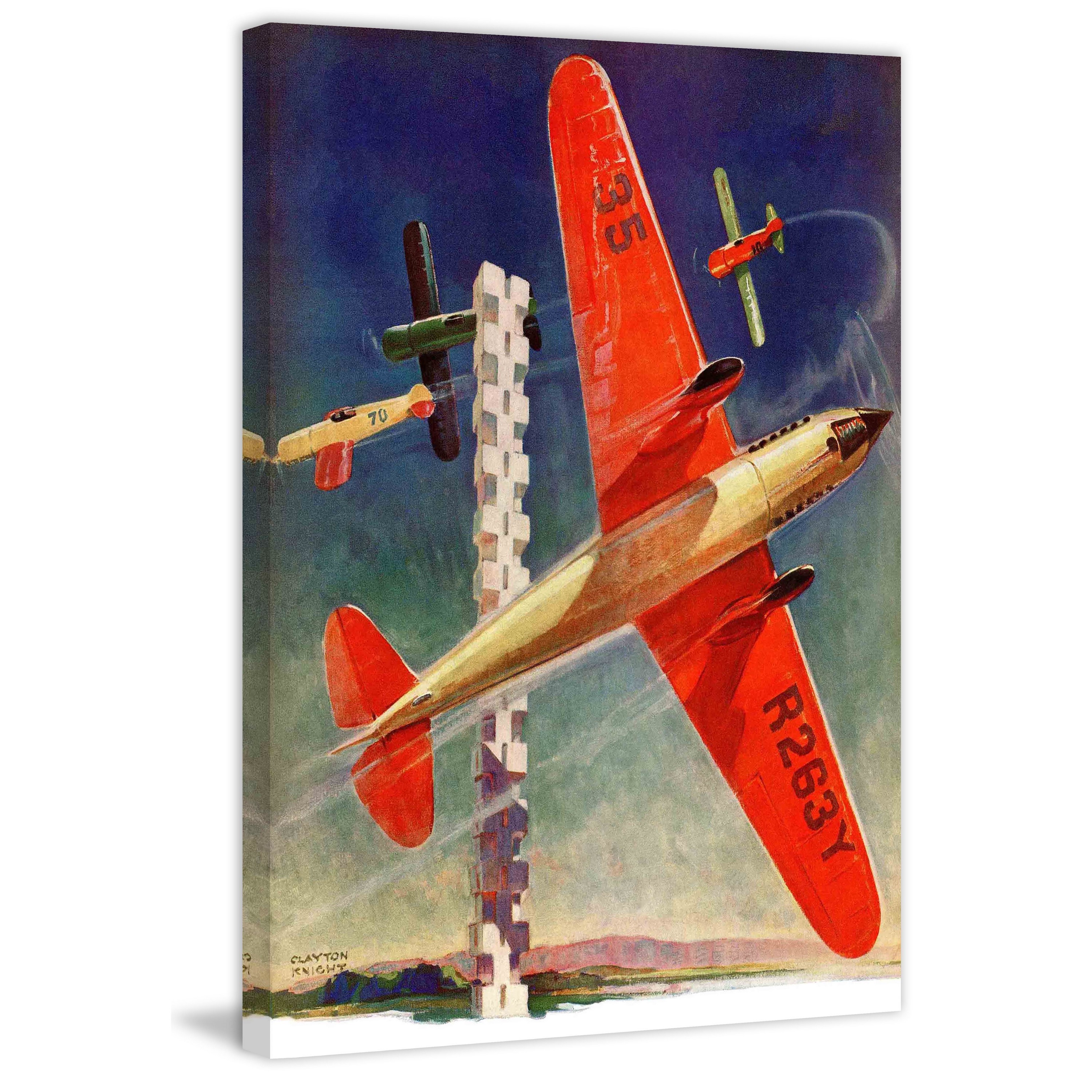 Marmont Hill "Planes OTG" Painting Print on Canvas