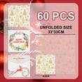 thumbnail image 2 of 60 servilletas de papel desechables para invitados de Navidad, servilletas de mano para almuerzos y cenas, decoración para fiestas de cumpleaños, suministros para fiestas, 3 estilos, 2 of 8