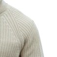 thumbnail image 6 of gbyLJF Men's High-neck Sweater Casual Long Sleeve Knitted Sweaters Loose Comfy Solid Color Pullover Tops, 6 of 7