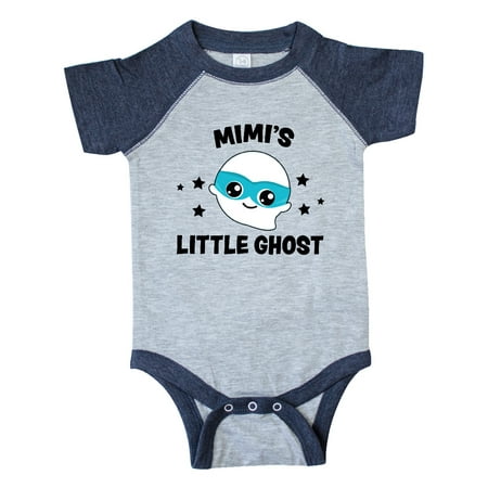 

Inktastic Cute Mimi s Little Ghost with Stars Gift Baby Boy or Baby Girl Bodysuit