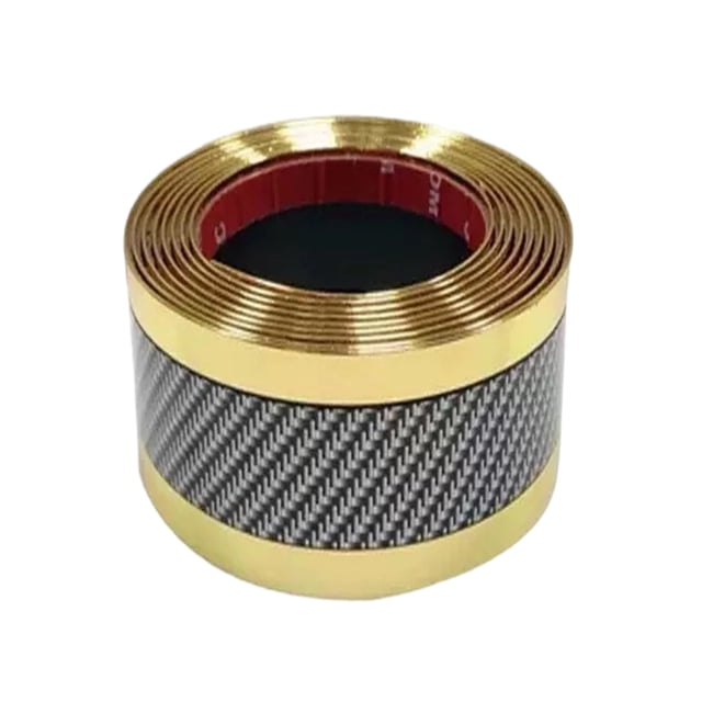 Autocollants Protecteurs de Porte en Fibre de Carbone Film Résistant aux Rayures pour Rebord de Coffre Auto pour une Étanchéité Améliorée Réduction de Bruit