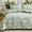 Sage Green, variant on Joyfy Queen Comforter Set Sage Green, 3 Pieces Floral Queen Bedding Set with 1 Soft Reversible Botanical Flower Comforter and 2 Pillow Shams, Bed in a Bag for All Seasons