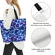 thumbnail image 3 of Balery Blue Lightning1 Bolsa Tote Estilo Estético con Cremalleras, Bolsa de Hombro, Bolsa de Compras Grande y Plegable, 3 of 8
