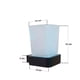thumbnail image 3 of Porta Vaso Para Cepillo de Dientes para Baño Rubinett Cuadrado Negro Mate Acero Inoxidable, 3 of 3