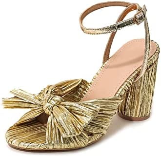dressy gold sandals for wedding