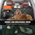 thumbnail image 5 of VEVOR Dog Car Seat Cover for Back Seat 54 x 26.5 in Waterproof 600D for SUV, 5 of 10