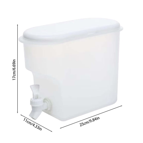 HBYJLZYG Party Drink Dispenser with Spout, 3.5L Large Capacity Beverage Dispenser for Refrigerator, Cold Water Pitcher for Iced Coffee, Juice, Home and Outdoor Use