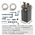 thumbnail image 3 of KFFKFF 200 Gallon Aquarium Canister Filter Fish Tank Quiet 20w UV Lamp, 3 of 9