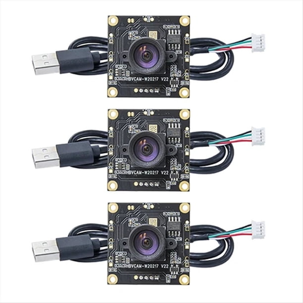 Módulo de Cámara OV9732 de 3 Piezas, 100 Grados, 1280x720, 30 Fps, para Autodarts Io con Cable de 3 Metros, Tamaño de PCB: 32 X 32 mm.