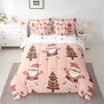 thumbnail image 2 of Castle Fairy Santa Claus 7-Piece Bedding Comforter Set for Kids,Christmas Tree King Bedding Sets,Festival Xmas Ultra Soft Bed Sheets,Breathable Home Decor, 2 of 8
