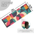 thumbnail image 5 of Yayeee Runner Rug for Bedroom 2'x6' Machine Washable Hallway Non Slip Mat, Retro Geometric, 5 of 8