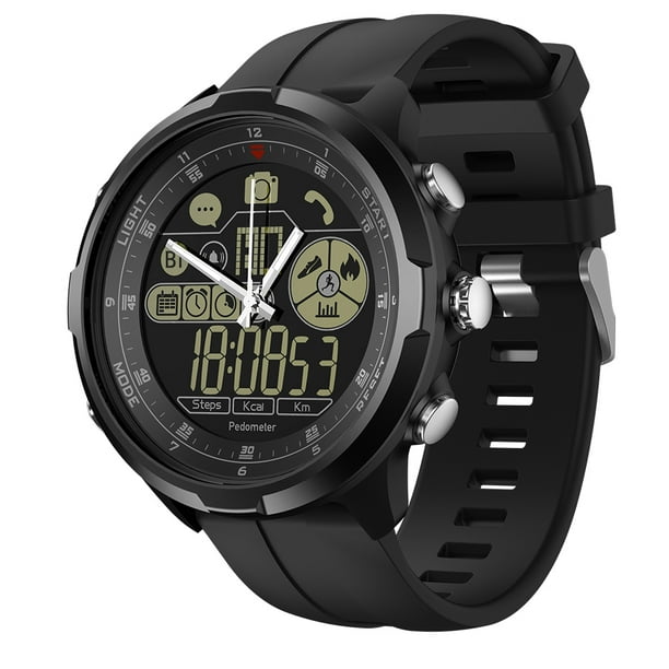 Reloj inteligente Zeblaze Zeblaze VIBE 4 HYBRID Smart Watch Cámara remota de 1.24 pulgadas FSTN Vista completa Pantalla de visualización Reloj BT4.0 5ATM Deportes a prueba de agua Luminoso Multifuncio Zeblaze Reloj inteligente
