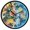 Lemons Grapefruits Wine Leaves, variant on Dailycode Night Light Wall Clock Glow in The Dark 12 inch Battery Operated Silent Luminous Clocks, Cheetah Leopard