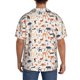 thumbnail image 3 of Balery South American Animals Camisa Casual de Manga Corta con Botones para Hombre, Texturizada, Estilo Cubano, para Playa, Verano-Large, 3 of 5
