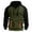 Army Green, variant on KeShDi Black Zip Up Hoodie Pullover Hoodies for Men Men Casual Hooded Patchwork Pullover Sports Long Sleeves Sweatshirt Blouse White L