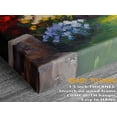 thumbnail image 6 of Vibrant Garden Path Canvas Print - Colorful Floral Artwork - High-Quality Nature-Inspired Wall Decor - Handcrafted Botanical Home Accent, 6 of 7