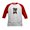 Red/White, variant on CafePress - Miniature Schnauzer Kids Baseball Jersey - Kids Cotton Baseball Jersey, 3/4 Sleeve Shirt