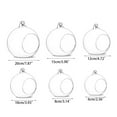 thumbnail image 4 of YIEMEEN Hanging Glass Terrarium Globe Tealight Candle Holder Home Succulents Vase Hanger, 4 of 16