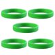 thumbnail image 1 of 5X Brazalete de Puno Munequera Pulsera de Elasticidad de Moda de Goma de Silicona Verde, 1 of 4