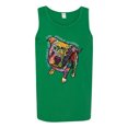 thumbnail image 3 of Dean Russo Some Angels Dog Lover Mens Graphic Tank Top, Kelly, XX-Large, 3 of 6