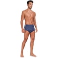 thumbnail image 2 of Adoretex Men's Polymesh Training Drag Suit Swimwear (MT002) - Navy/White - 28, 2 of 6