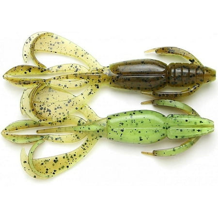 Keitech Crazy Flapper 2.8 inch Soft Plastic Creature Bait 8 pack