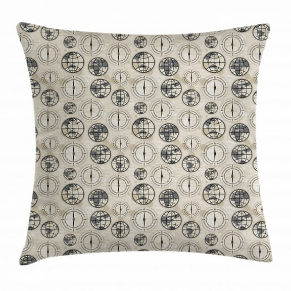 Ambesonne 18" x 18" Black Polyester Decorative Pillow Case